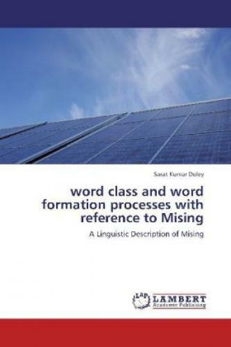 Thumbnail - Word Class And Word Formation Processes With Reference To Mising A