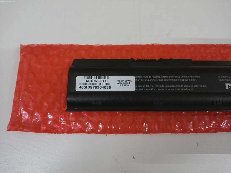 Аккумулятор MU06 CQ42 для ноутбука HP 593553-001 CQ56 CQ62 G62 G56 MU09 593554-001 - Изображение 2 из 4