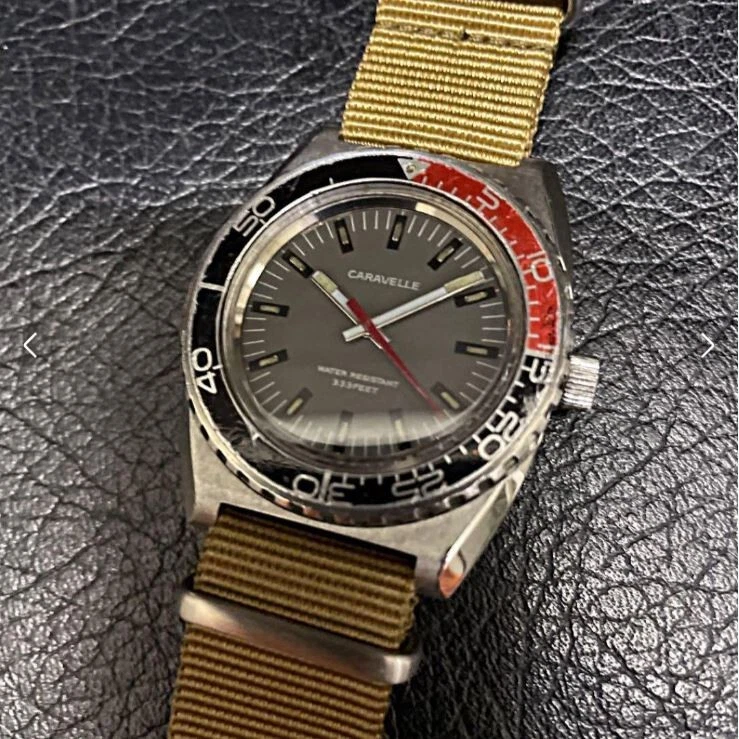 CARAVELLE(bulova) 333F diver mechanical | hospitaldaprovidencia.org.br