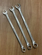 Craftsman USA 8mm 9mm 10mm Long Combination Wrench 3Pc Set 44898 44899 44900