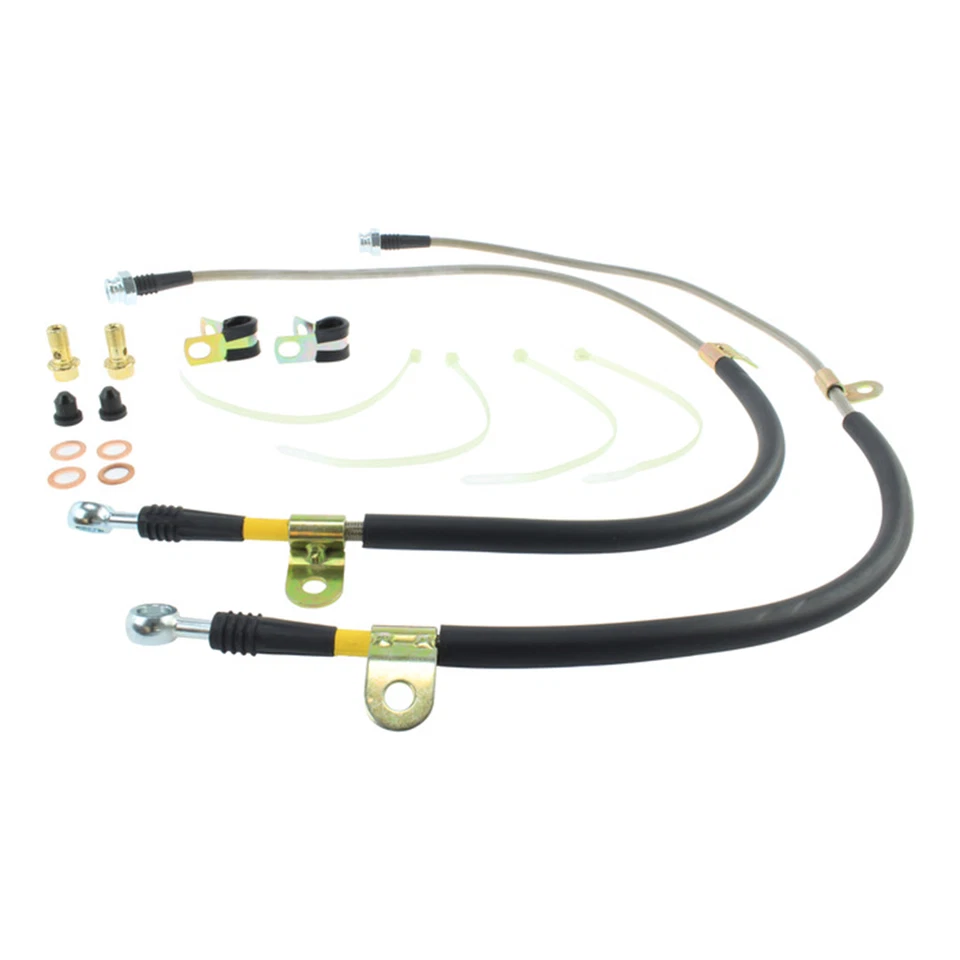 Kit de línea de freno delantero centrado StopTech de acero inoxidable para Nissan 350Z GT-R 2009 Foto 2 de 4