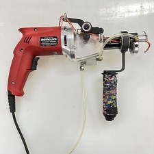 Hofman VML 16 Cut Pile Hand Tufting gun, Rug Making Kit LOT - acc. spare parts