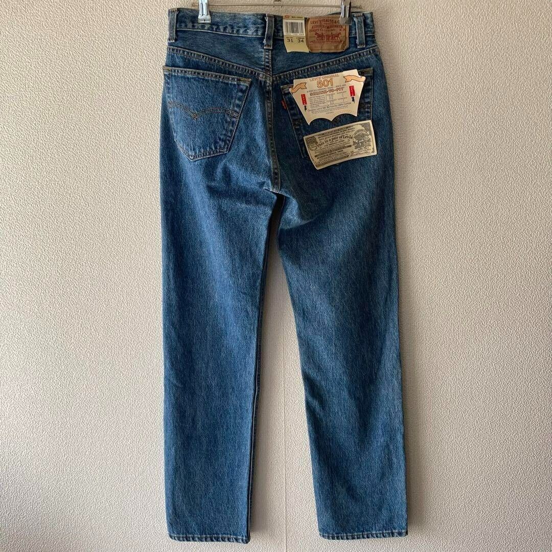 Levi's 501xx W31 Straight denim jeans Deadstock 90s USA made Levi's 501xx W31 Straight denim jeans Deadstock 90s USA made