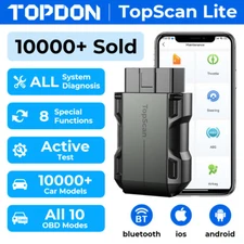 👍TOPDON TopScan Bluetooth OBD2 Car Code Reader Scanner Tool Full System ABS SRS