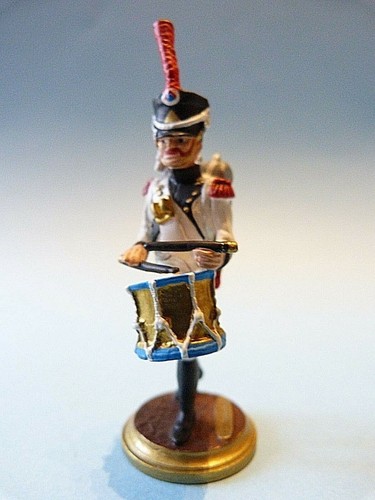 Figurine 54mm Chasseur à Cheval 1er Empire - Peinte Par Claude Alexandre - Signée