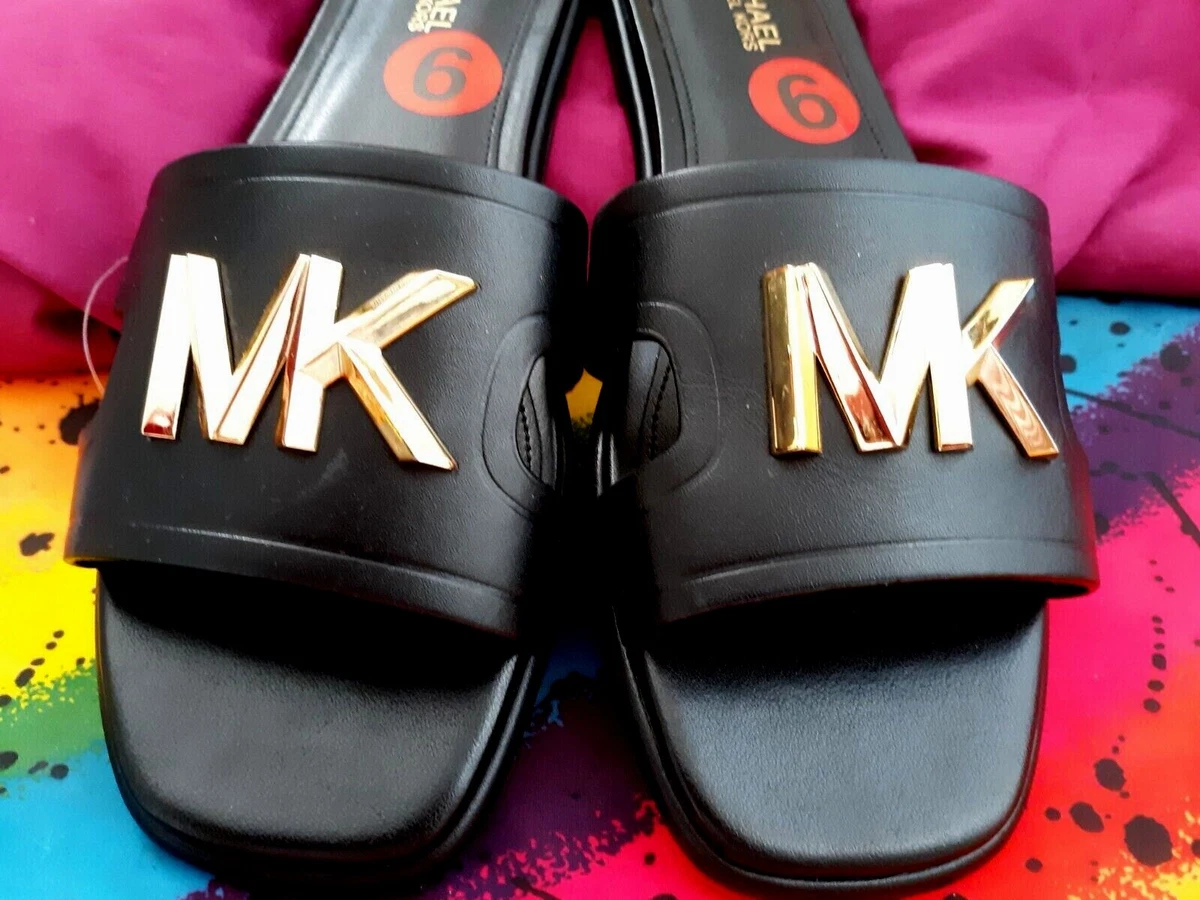 Mk cheap slides gold