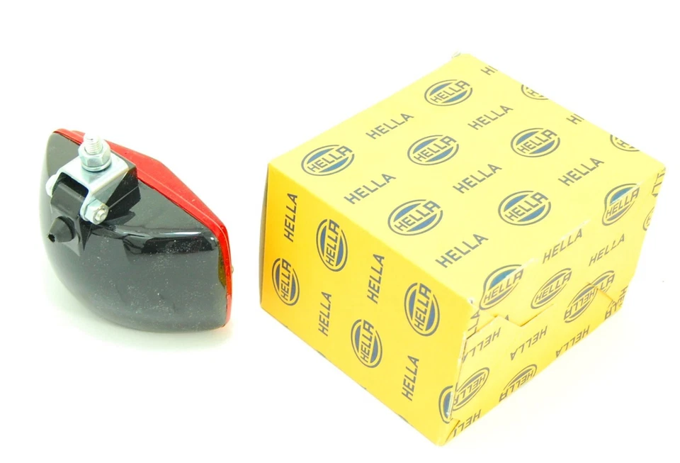 Faro antiniebla trasero ROJO se adapta a Volkswagen Type1 Bug Type2 Bus Type3 Ghia Thing Vanagon Foto 2 de 2