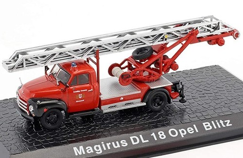 MAGIRUS DL 18 - Opel Blitz - Camión de bomberos - Atlas 1:72 - Imagen 2 de 6