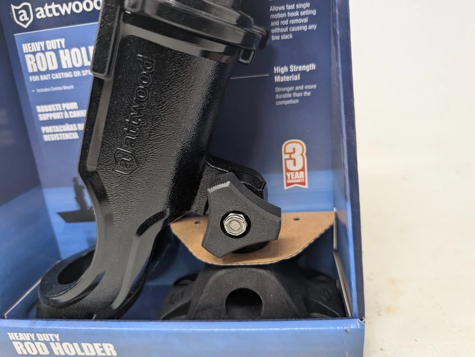 Attwood Heavy Duty Adjustable Rod Holder w/Combo Mount (F2) - Image 4 of 4