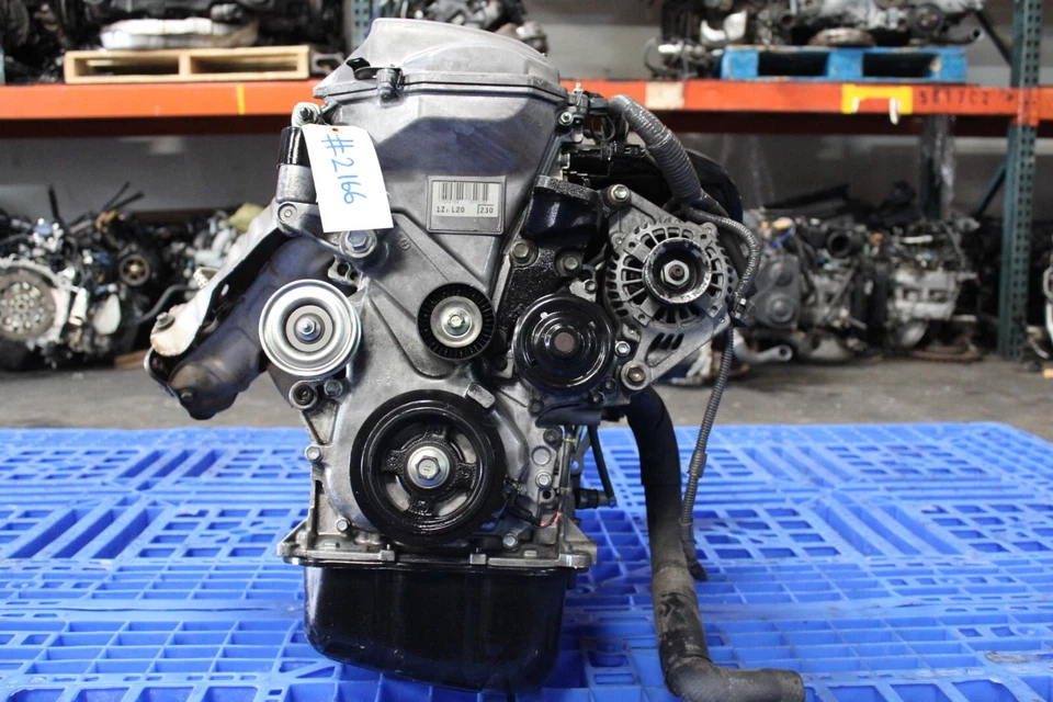 Toyota Celica GT 2000 2001 2002 2003 2004 2005 motor 1ZZ-FE 1,8 L DOHC motor 1ZZ Foto 2 de 4