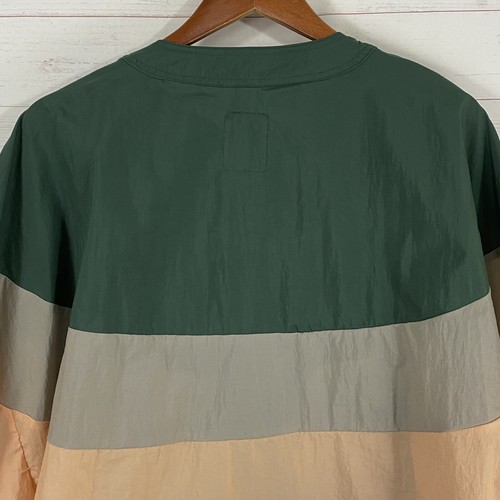 Anthropologie Elevenses Colorblock Windbreaker Jacket XS/S Nylon Dolman Sleeve - Picture 4 of 10