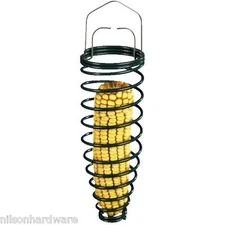 (6)-Stokes Select Galvanized Steel Spring 10.88 In. Squirrel Feeder. 38004-DI