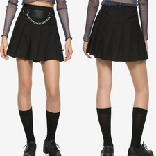 Royal Bones By Tripp Chain Pleated Skirt Size Small