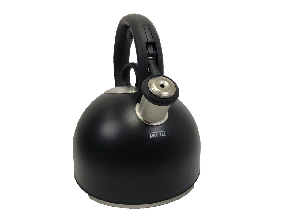 Cuisinart 2-Quart Aura Classic Enamel Tea Kettle Black - Image 3 of 4