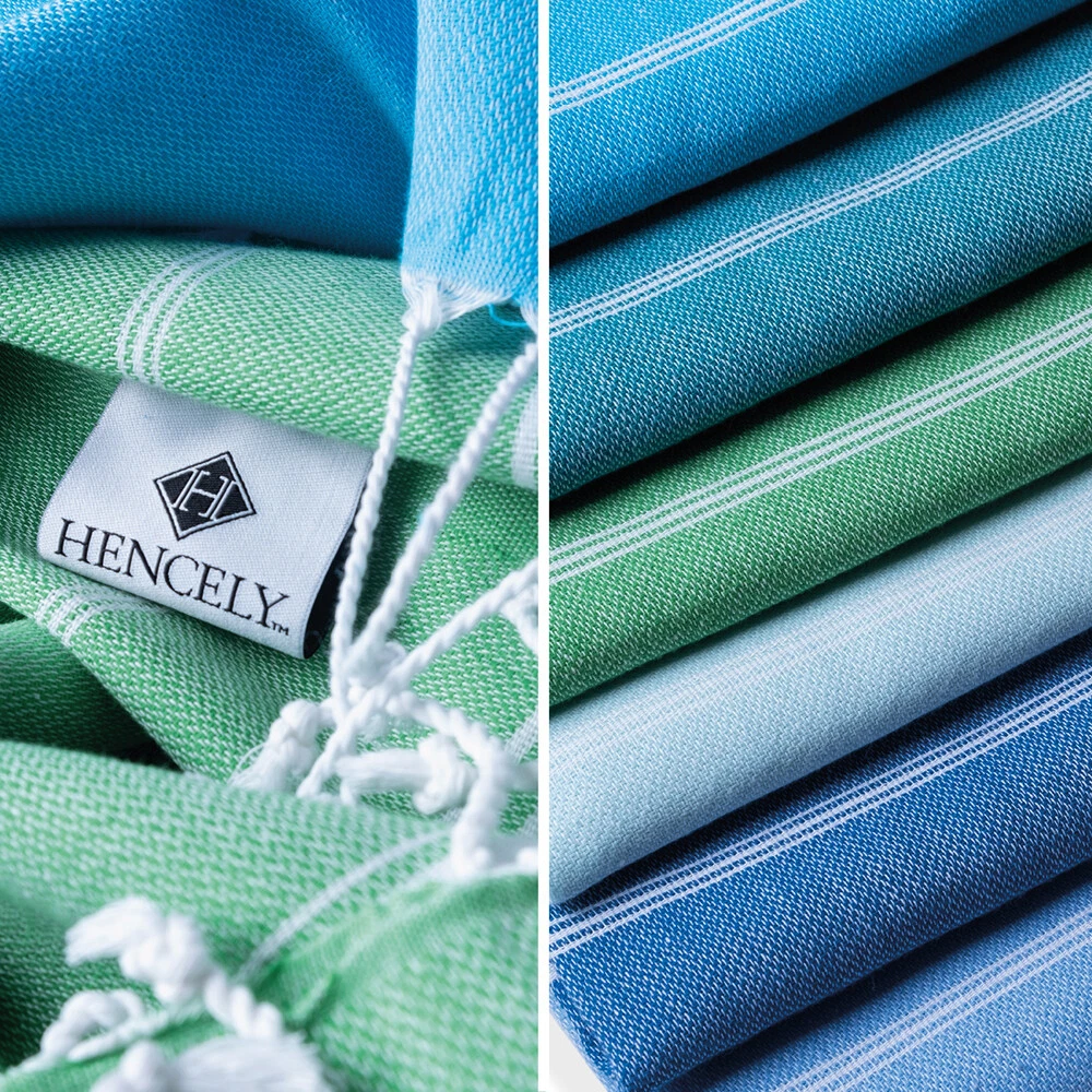 Hencely Turkish Beach Towel - Thumbnail 2