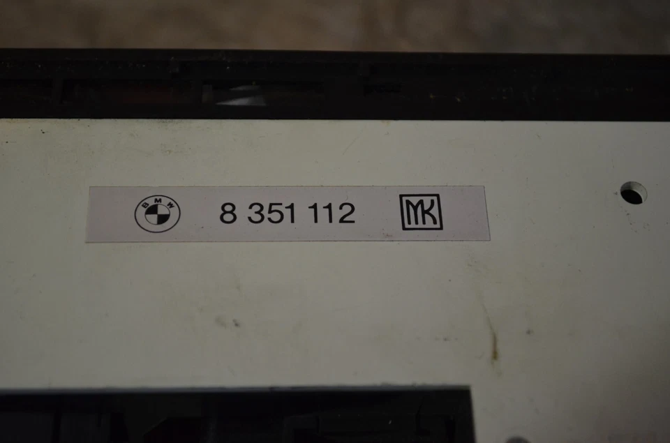 BMW 525I 1989-1995 control de calefacción aire acondicionado OEM 8351112, E346411 Foto 4 de 4