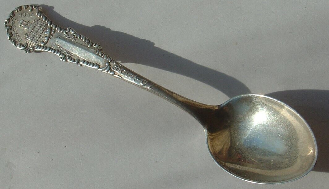 Vintage Sterling Silver Demitasse Spoon Bostom MA MASS Faneuil Hall Harwood Bros