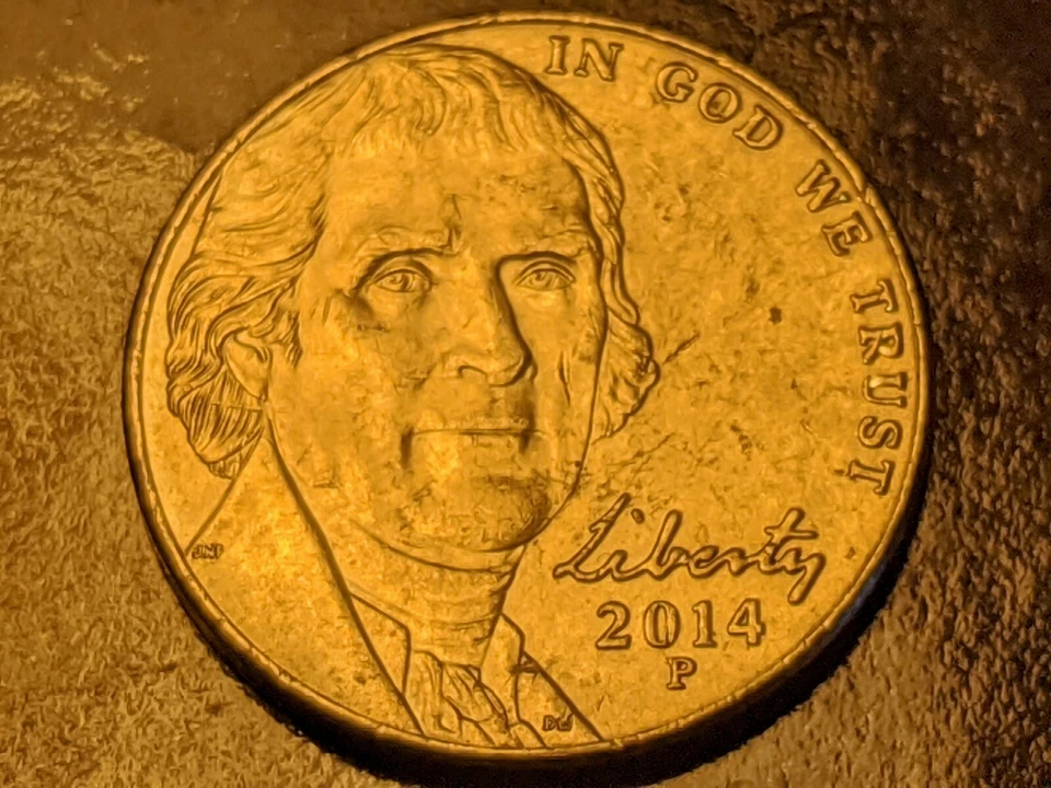 2014-P DDR-009 Jefferson Nickel Extremely"RARE" - Image 4 of 4