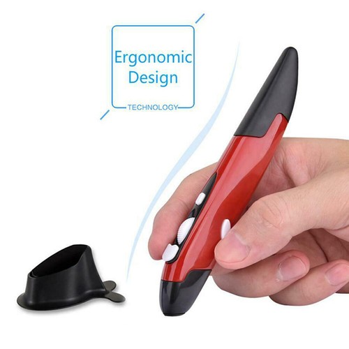 USB Wireless Optical Pocket Pen Mouse Adjustable Handwriting for Laptop Tablet - Picture 6 of 9