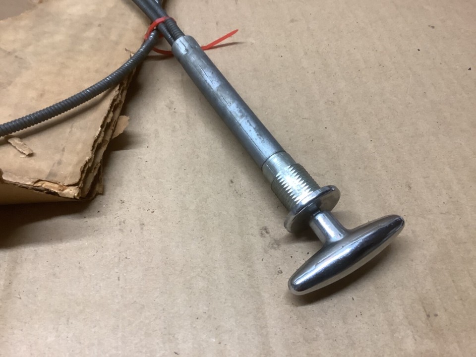 NOS 19581962 Corvette Hood Release Cable 1990911 OEM in Original