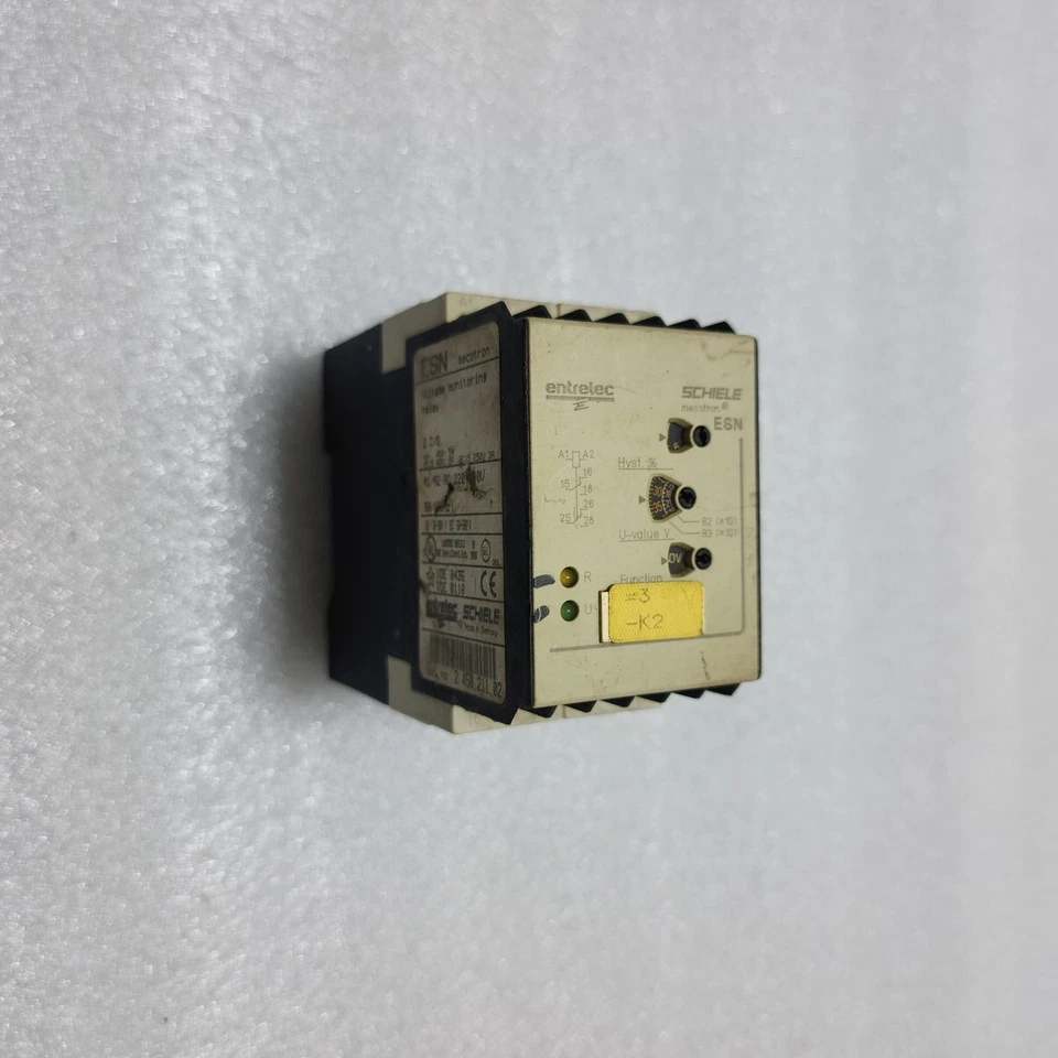 ENTRELEC SCHIELE ESN SPANNUNGSÜBERWACHUNGSRELAIS 2.450.211.02 220-240V - Bild 2 von 4