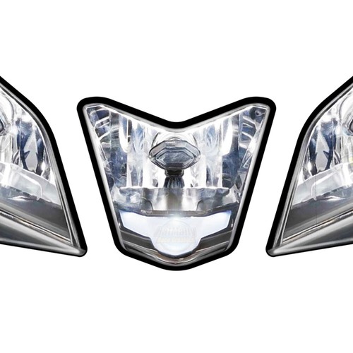 WSB STYLE HEADLIGHT STICKERS - APRILIA RSV4 2015> RACE TRACK GRAPHICS - Picture 2 of 3