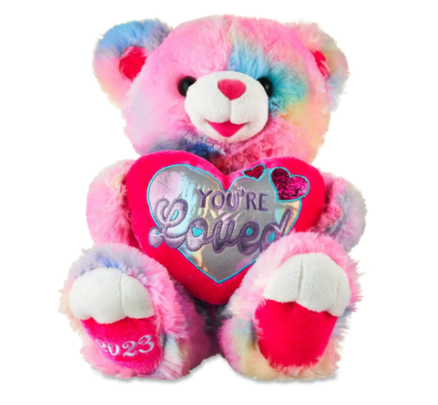 Way to Celebrate! Valentine's Day 15in Sweetheart Teddy Bear 2023, Red 