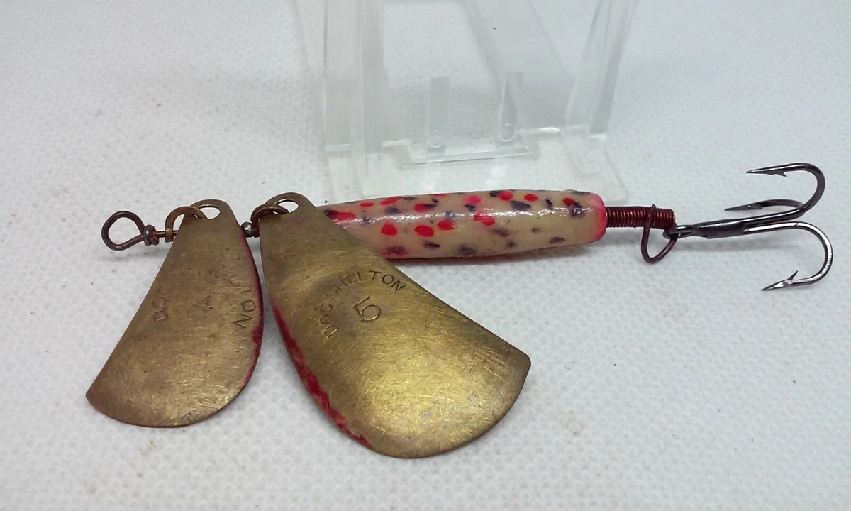 Leurres De Pêche Vintage Luhr Jensen - Doc Shelton Et Willow Leaf - Pour Truites Et Brochets