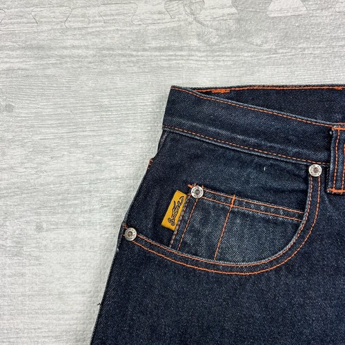 Vintage Southpole Jeans Mens 32 Blue Dark Denim Relaxed Baggy Skater Y2K Pockets - Picture 4 of 8