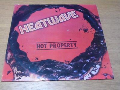 HEATWAVE - Hot Property - 1979 UK Epic label 10-track vinyl LP