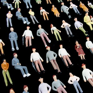 miniature people figures