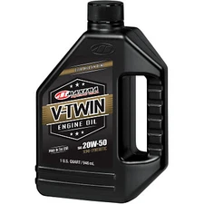 Maxima Racing Oils V-Twin Semi-Synthetic Engine Oil - 20W-50 - 1 Liter