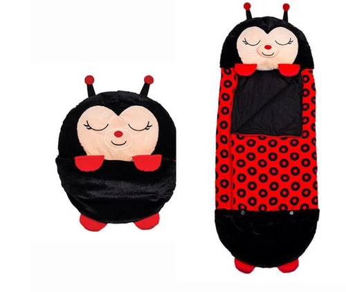 130cm Kids Sleeping Bag Lazy Warm Thermal Boys Girls Sleep Sack Home Blanket - Picture 21 of 36