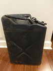 Vintage US Military 5 Gallon Metal Gas Can Q.M.C.  Jerry Can Screw-on Cap Green — photo 1