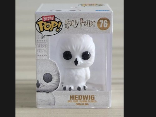 Funko Bitty Pop Harry Potter HEDWIG 1/6 Chase Rare #76 (0,9 Zoll groß)