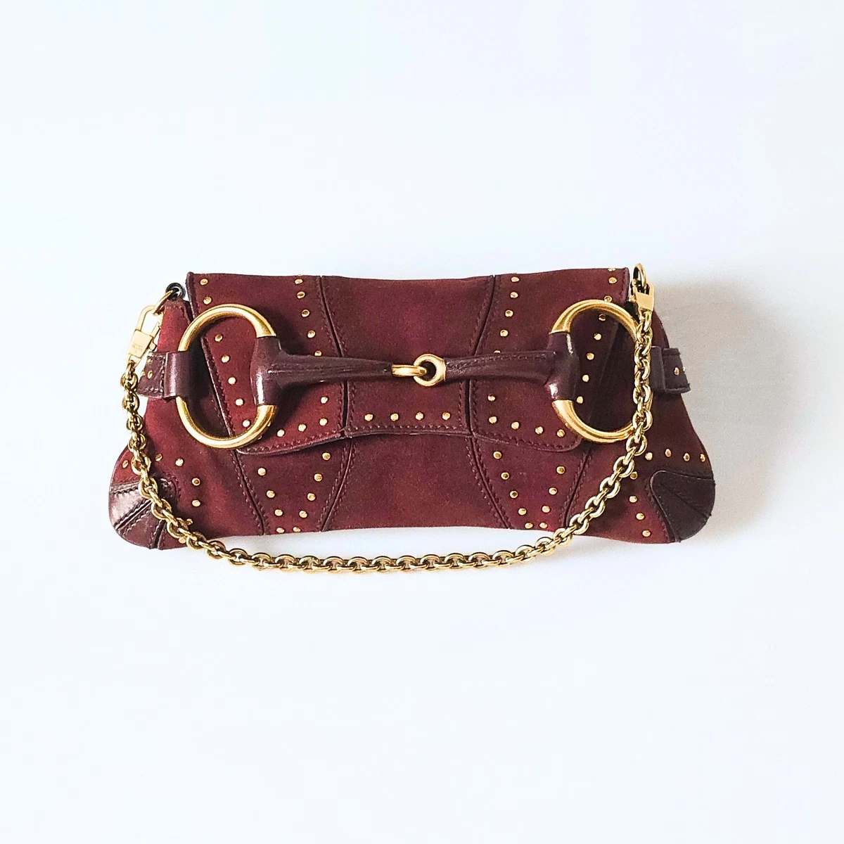 Gucci Suede Clutch Bags for Women for sale | eBay