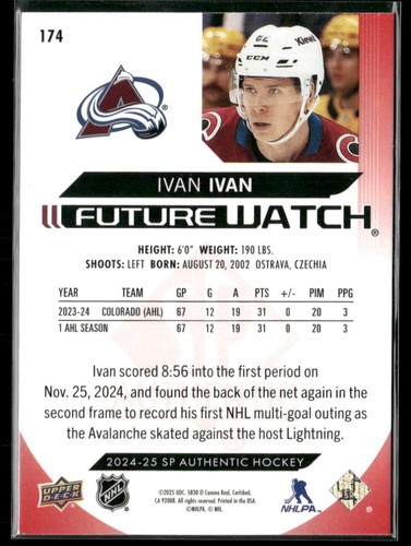 2024-25 SP Authentic Future Watch Limited Red & Spectrum FX 1+2 **U Pick List** - Picture 145 of 219