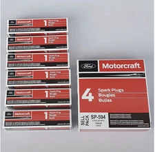 Set of 6 Genuine OEM Motorcraft SP-594 Iridium Spark Plugs