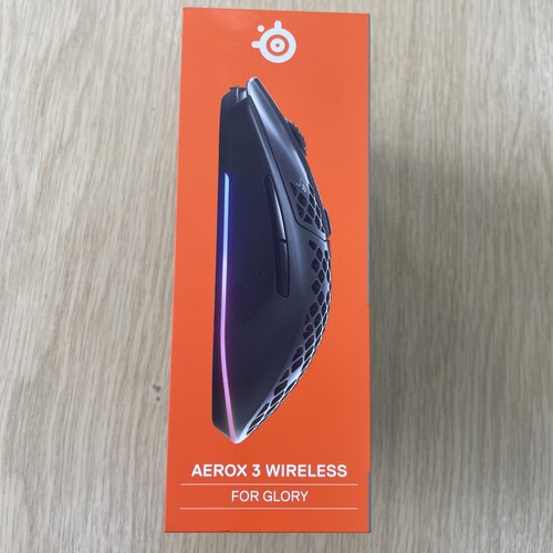 Brand New Sealed SteelSeries Aerox 3 Wireless Gaming Mouse Black - Picture 4 of 5