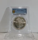 GOLD SHIELD / SPECIAL LABEL!  1881-S  MORGAN Silver Dollar, PCGS MS-64!
