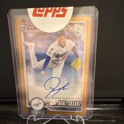 ROKI SASAKI 2026 Series 1 Gold Foil Autograph 2/50 sealed from Topps redemption