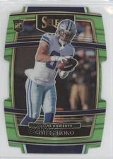 2021 Panini Select Concourse Neon Green Prizm Die-Cut 25/349 Simi Fehoko #83 1e3