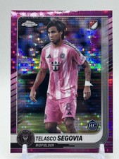 Topps 2025 Telasco Segovia Inter Miami CF Magenta Pulsar Rookie MLS Card #107