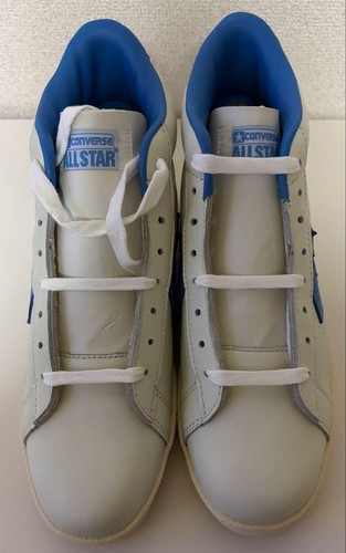 Meilleur Baskets Deadstock Converse Pro cuir haute couleur blanc bleu clair RRD9806 hommes Us9