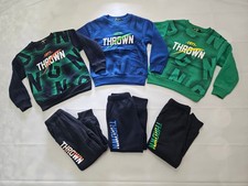 Kinder Trainingsanzug NEU Kinder Jogginganzug Gr 98-146 Jungen Sportanzug 2Tlg