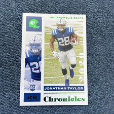 2020 Panini Chronicles - Jonathan Taylor #42 Green (RC)  Rookie