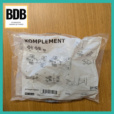 KOMPLEMENT Soft Closing Hinge Wardrobe Hinge Door Hinge Steel IKEA New 4 pack