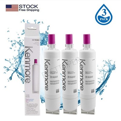 3 Pack Kenmore 9085 469085 Genuine Refrigerator Water Filter New Sealed 46-9085