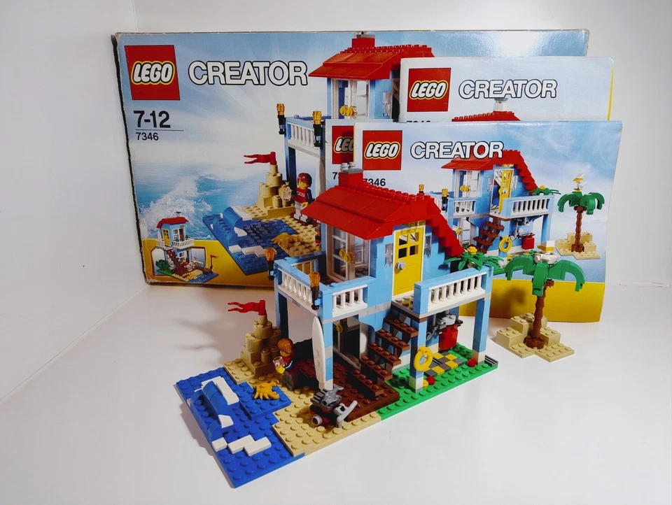 Lego # 7346 - Seaside House / CREATOR 3 in 1  (Sealed) (BRAND NEW) Vaulted VHTF - Image 3 of 4