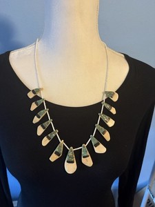 (Kewa) Santo Domingo Pueblo Indian Necklace. 1920's & 1930's